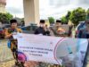 PPI Provinsi Banten Gelar Aksi Tolak Vaksin Haram di Masjid Raya Al-Bantani